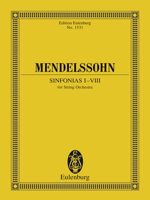 cover image of Sinfonias I-VIII